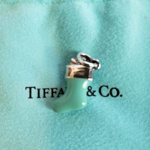 Tiffany & Co. Blue stocking charm